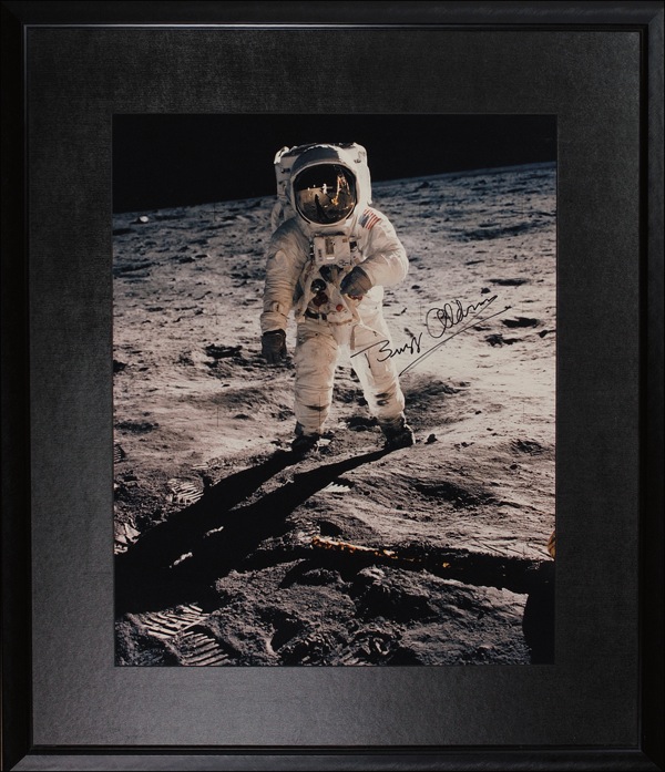 Buzz Aldrin Signed Photograph RR Auction