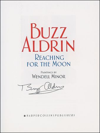 Lot #407 Buzz Aldrin Book - Image 1