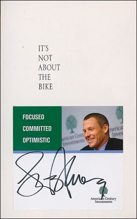 Lot #1224 Lance Armstrong Book - Image 1