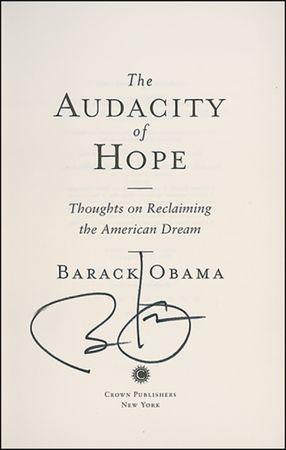 Lot #281 Barack Obama Book - Image 1