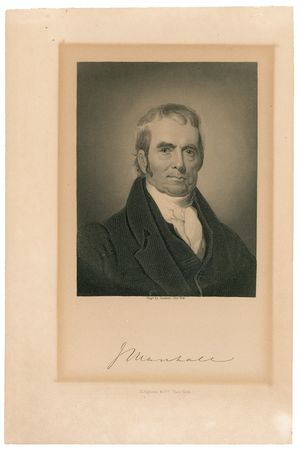 Lot #257 John Marshall: Writing on North African shipping weeks before his Supreme Court appointment - Image 2