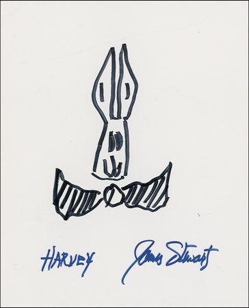 Lot #1160 James Stewart Sketch - Image 1