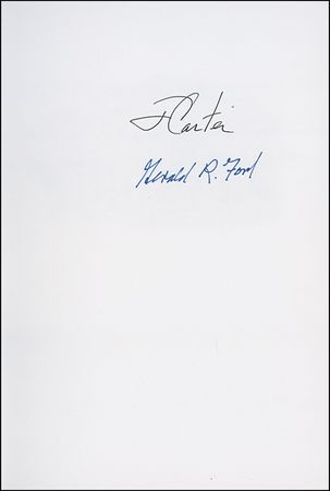 Lot #39 Gerald Ford and Jimmy Carter Book - Image 1