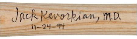 Lot #247 Jack Kevorkian - Image 2