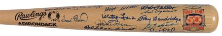 Lot #1250 Baseball Hall of Famers: 36 Members Celebrate the Hall’s 50th Anniversary - Image 1