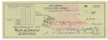 Lot #834 Lucille Ball and Desi Arnaz Group Lot - Image 1