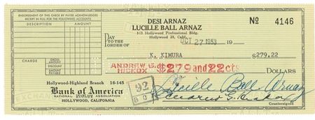 Lot #834 Lucille Ball and Desi Arnaz Group Lot - Image 2