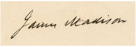Lot #77 James Madison Signed Document - Image 2
