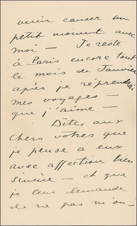 Lot #675 Pablo Casals Handwritten Letter Signed - Image 2
