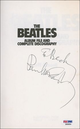 Lot #654 Beatles: McCartney, Paul Book - Image 1