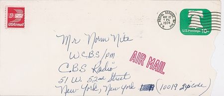 Lot #801 Jackie Wilson Mailing Envelope - Image 2