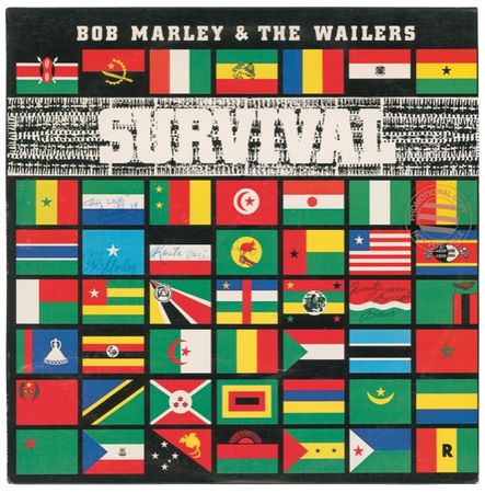 Lot #741 Bob Marley: REGGAE COMES TO NASHVILLE: BOB MARLEY and the WAILERS sign a promotional copy of Survival - Image 1