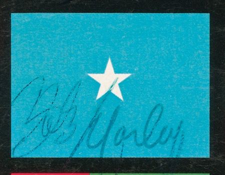 Lot #741 Bob Marley: REGGAE COMES TO NASHVILLE: BOB MARLEY and the WAILERS sign a promotional copy of Survival - Image 2
