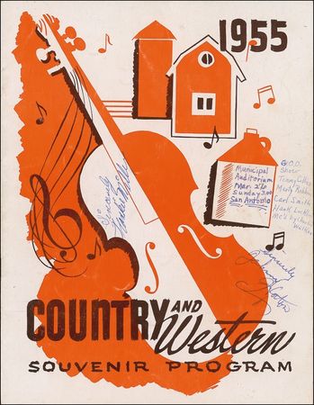 Lot #693 Country and Western Stars Program - Image 2