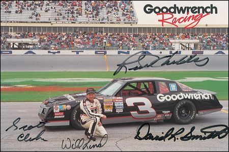 Lot #1337 Dale Earnhardt Signed Photograph - Image 1