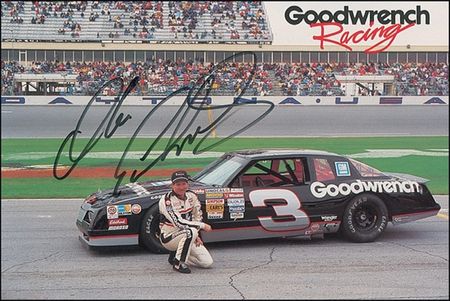 Lot #1337 Dale Earnhardt Signed Photograph - Image 2