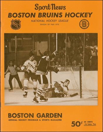 Lot #1273 Boston Bruins Program - Image 4