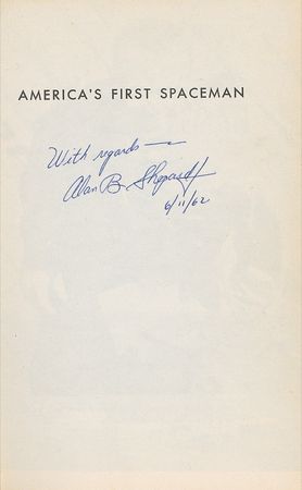 Lot #458 Alan Shepard Book - Image 1