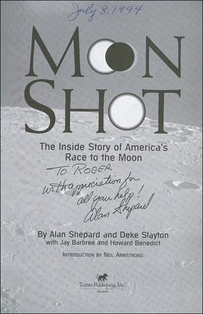 Lot #459 Alan Shepard Book - Image 1