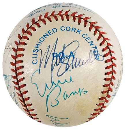 Lot #1236 Baseball: 500 Home Run Club Baseball - Image 4