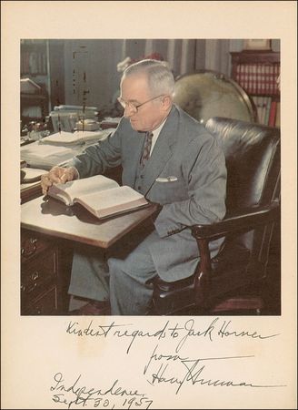 Lot #128 Harry S. Truman Book - Image 1