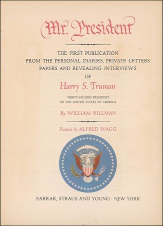 Lot #128 Harry S. Truman Book - Image 2
