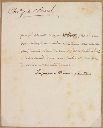 Lot #157 Josephine Bonaparte: A favor as empress - Image 2