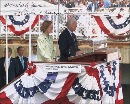 Lot #18 Jimmy Carter, Rosalynn Carter, and Margaret Thatcher Group Lot - Image 2