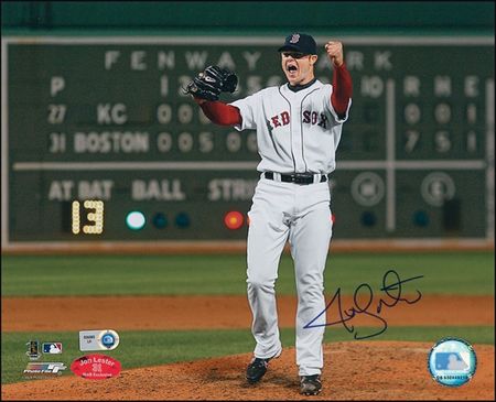 Lot #1279 Boston Red Sox: Lester and Buchholz Group Lot - Image 2