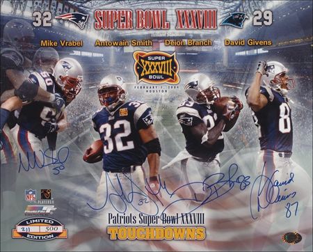 Lot #1463 New England Patriots Group Lot - Image 1