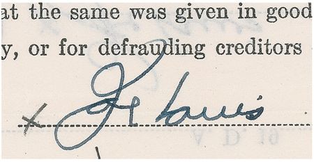 Lot #1414 Joe Louis Signed Document - Image 2
