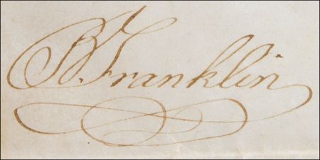 Lot #206 Benjamin Franklin: A PIECE OF “PENN’S WOODS”: FRANKLIN grants a parcel of Pennsylvania land in the midst of the Constitutional Convention - Image 2