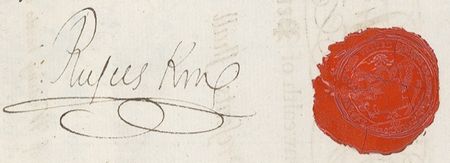 Lot #316 U. S. Constitution: MIfflin and King Signed Document - Image 3