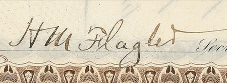 Lot #299 John D. Rockefeller and Henry Flagler Signed Document - Image 3