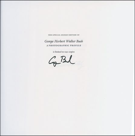 Lot #8 George Bush Book