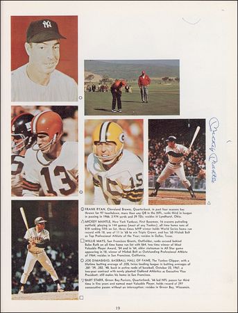 Lot #1420 Mantle, DiMaggio, and Unitas: The ‘Mick’ and the ‘Clipper’ hit the links - Image 1