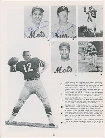 Lot #1420 Mantle, DiMaggio, and Unitas: The ‘Mick’ and the ‘Clipper’ hit the links - Image 2