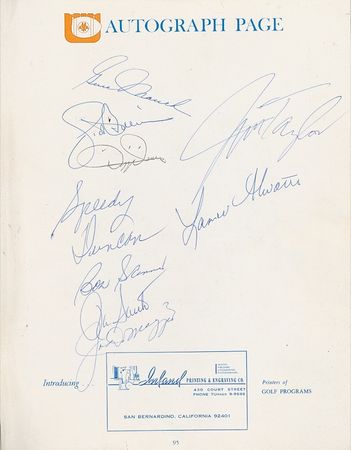 Lot #1420 Mantle, DiMaggio, and Unitas: The ‘Mick’ and the ‘Clipper’ hit the links - Image 4