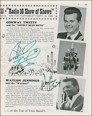 Lot #694 Country Music Stars Group Lot - Image 1