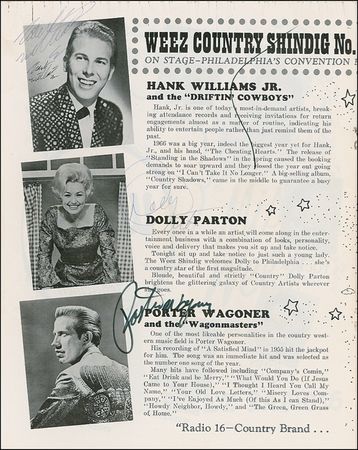 Lot #694 Country Music Stars Group Lot - Image 2