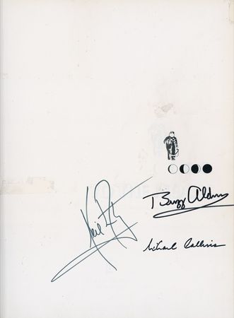 Lot #417 Apollo 11: RECORD BREAKERS, RECORD MAKERS: All three APOLLO 11 astronauts sign an audio souvenir of their historic mission - Image 3