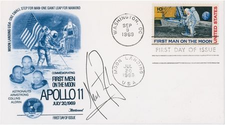 Lot #428 Neil Armstrong First Day Cover - Image 1