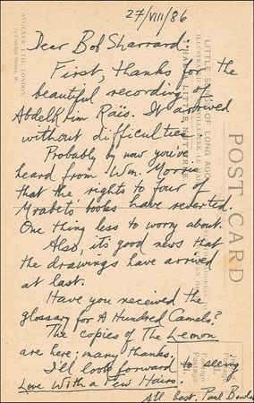 Lot #475 Paul Bowles Group Lot - Image 2