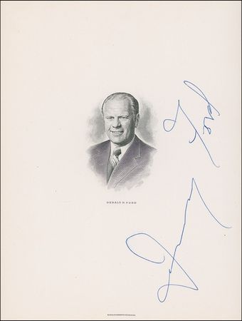 Lot #126 Harry S. Truman and Gerald Ford Group Lot - Image 3