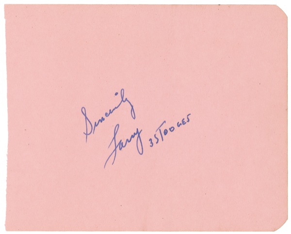 Lot 1260 Three Stooges Signature