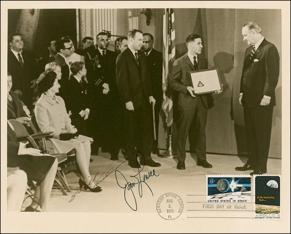 Lot 531 Apollo 8: From space to the president