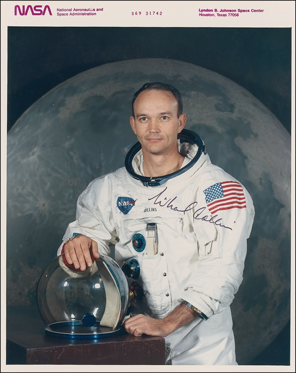 Lot 545 Michael Collins Signed Photograph