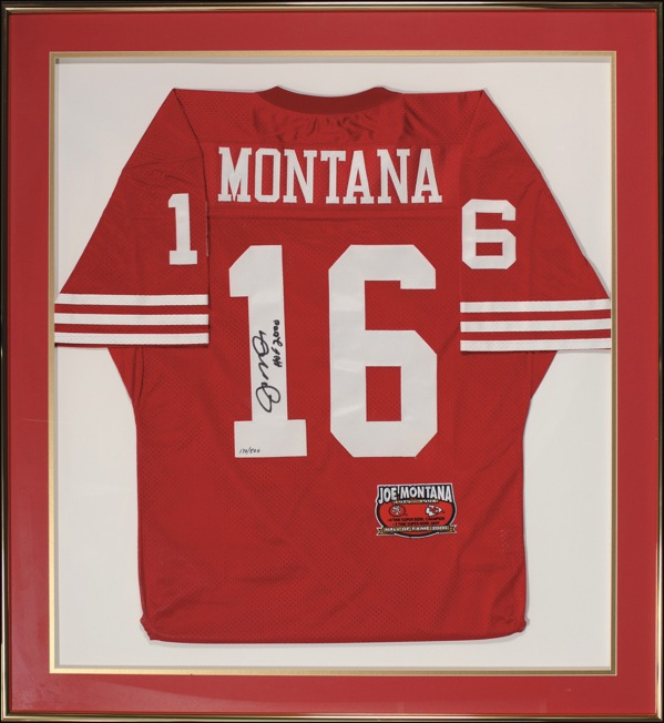 Lot 1581 Joe Montana Football Jersey