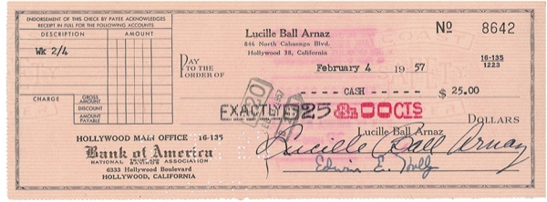 Lot 970 Lucille Ball and Desi Arnaz Group Lot