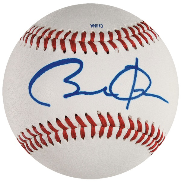 Lot 397 Barack Obama Baseball